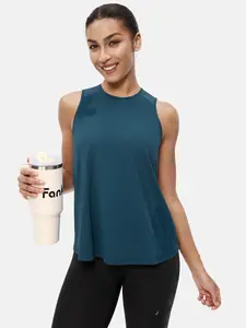 Fanka Body Sculpt CalmWave Tank Top (Built-in Bra) Athletic Tank Top Minimalist