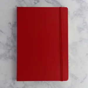 A5 Cherry Medium Squared Hardcover Notebook