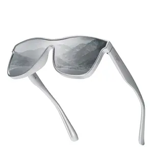 TIJN Full Wrap Sports Sunglasses for Men Women UV400 Protection Wrap Around for Cycling Running Fishing