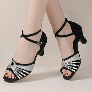 Rubber Soles Anti-Dance Shoes - Outdoor Latin Dance Shoes