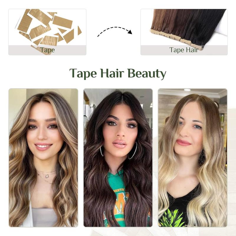 Doores Hair Extension Tape Tabs Double Sided Replacement Tape Adhesive Invisible No Residue Transparent Tapes for Hair Extensions,48 Tabs (4 x 0.8 cm/1.57 x 0.31 inch) Haircare Heatless  TikTokShopBlackFriday