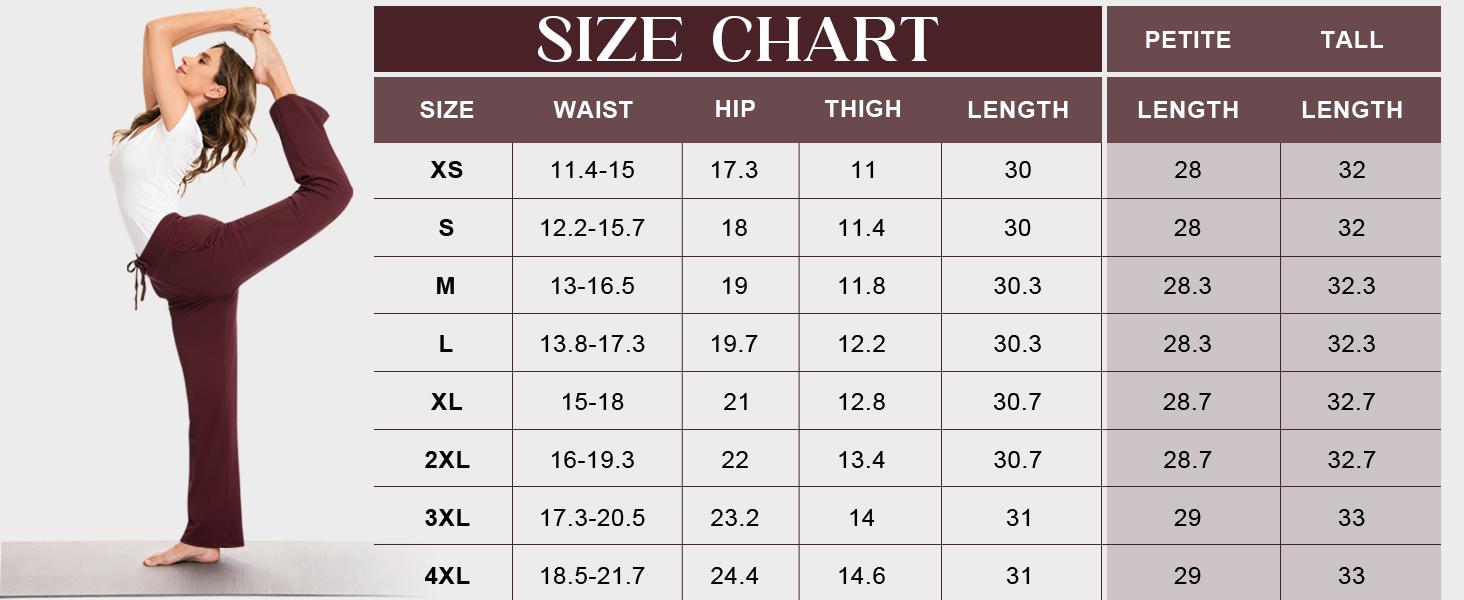 Women's Yoga Scrub Pants Flared Mid Rise Cargo Work Pants with 5 Pocket for Work,4-Way Stretch Fabric SpringStatements