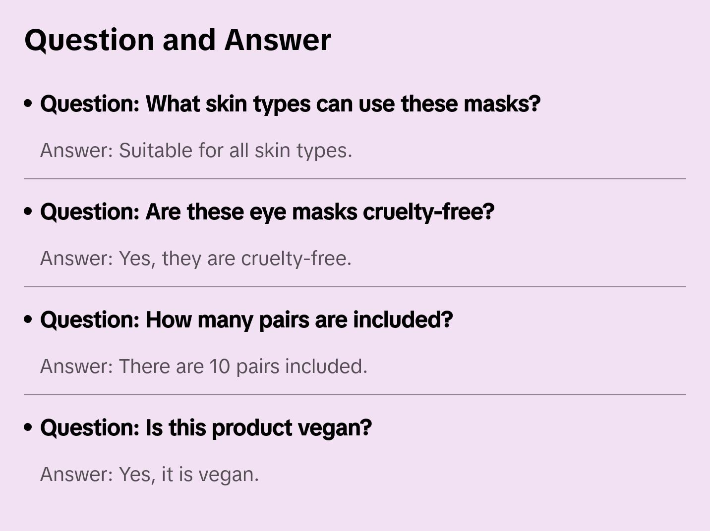 Beautology Lab Skincare 24K Gold Collagen Eye Masks