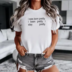 Funny Hudson Williams Quote Tee, I was born pretty i been pretty i stay pretty Shirt, Heated Rivalry Fan T-Shirt
