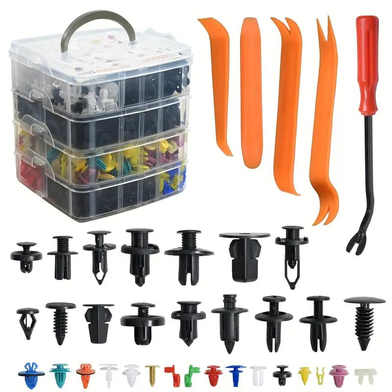 Bepatio 1240pcs Car Care Gift Set - Universal Nylon Retainer Clips & Fasteners Kit for Toyota/GM/Ford/Honda/Chevy, Auto Push Rivets with Cable Ties & Tool - Durable Car Repair Accessories Bepatio 1240pcs Car Care Gift Set - Universal Nylon Retainer Clips & Fasteners Kit for Toyota/GM/Ford/Honda/Chevy, Auto Push Rivets with Cable Ties & Tool - Durable Car Repair Accessories