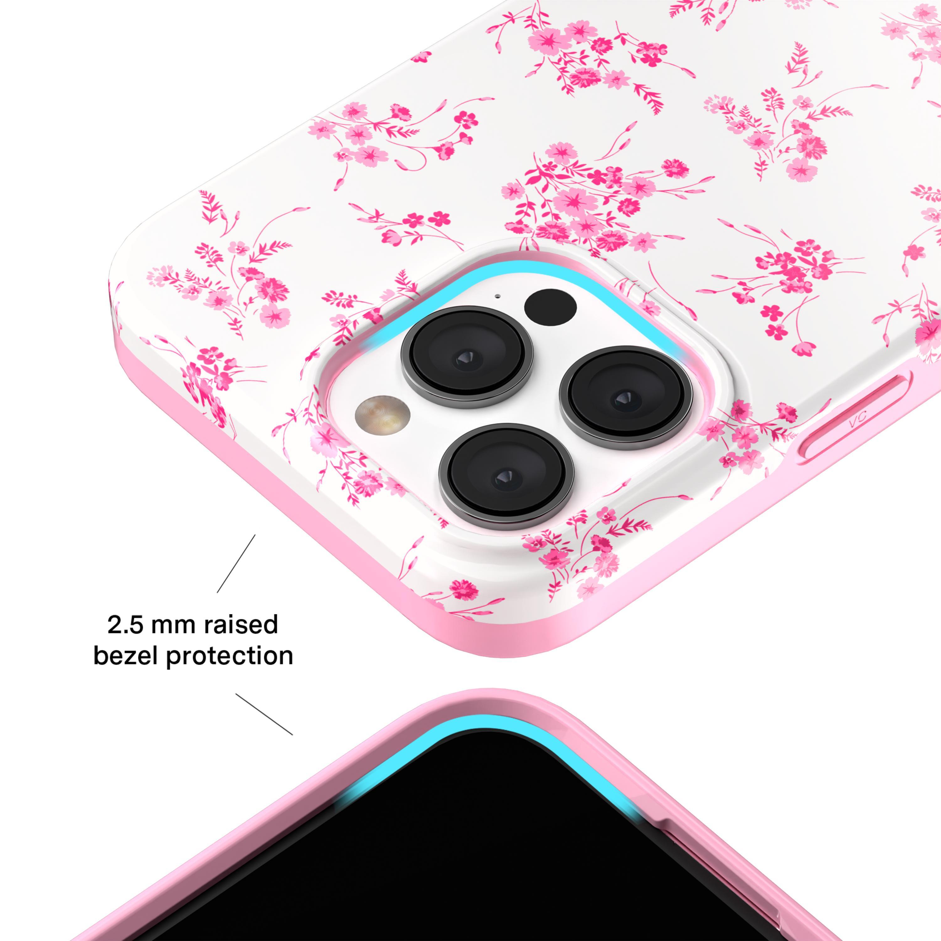 Velvet Caviar French Rose Floral iPhone Case - Cute, Trendy & Stylish Phone Cases for iPhone - Drop-tested Cases for iPhone with Shockproof Protection