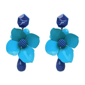 Floral Bloom- Drop Earrings