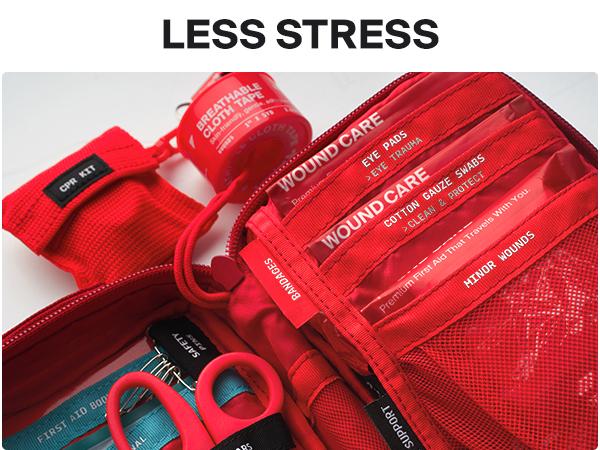 SURVIVEX Small Outdoor First Aid Kit - Ideal for Hiking, Sports, Camping, Backpacks Survival Equipment Set Survival Gear