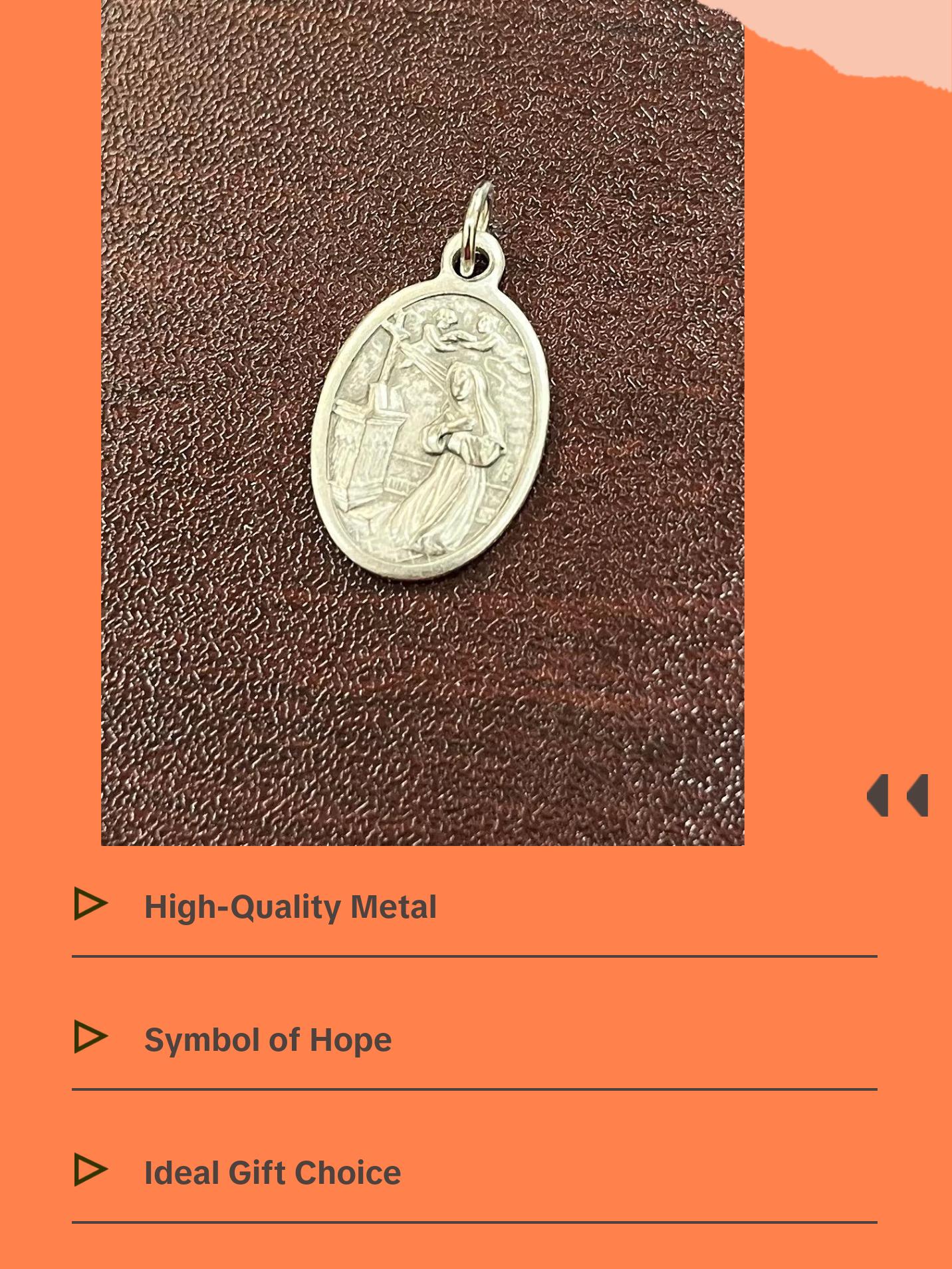 Saint Rita Special Commemorative Medal – A Symbol of Faith &amp; Perseverance