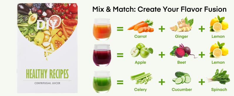 Juilist Cold Press Juicer,  104.9mm Chute Feed Opening, Slow Masticating Juicer – Quiet, For Whole Vegetables and Fruits,Easy to Clean, High Juice Yield, BPA Free (Black)