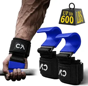 CHICK-ACTIVE Heavy Duty Weight Lifting Hooks for Strength Training & CrossFit – Durable Gym Accessories for Deadlifts, Powerlifting, and Grip Strength