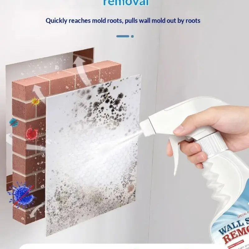 Mold Remover Spray for Bathroom Walls & Floors, Cleaning Spray, Effective Mildew Cleaner, Mold and Mildew Remover, Wholesale Mold Stain Removal Solution, Essential Cleaning Products