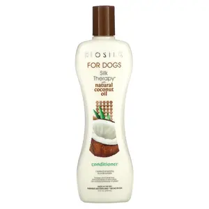 Biosilk Silk Therapy® with Natural Coconut Oil, Conditioner, For Dogs, 12 fl oz (355 ml)