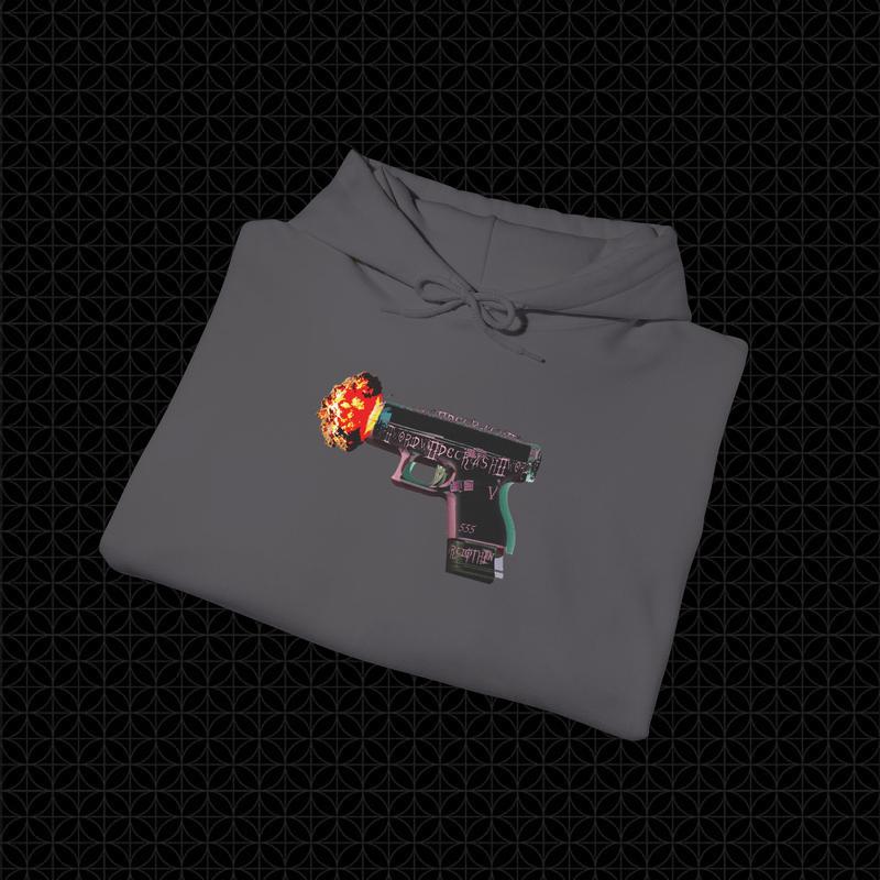 Crashii WorldWiide Piink Gun Hoodie VRCLOTHIN