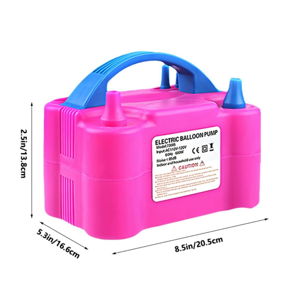 high-power electric balloon pump balloon blower inflatable pump double hole automatic inflator inflatable ball machine wedding room balloon blowing weapon