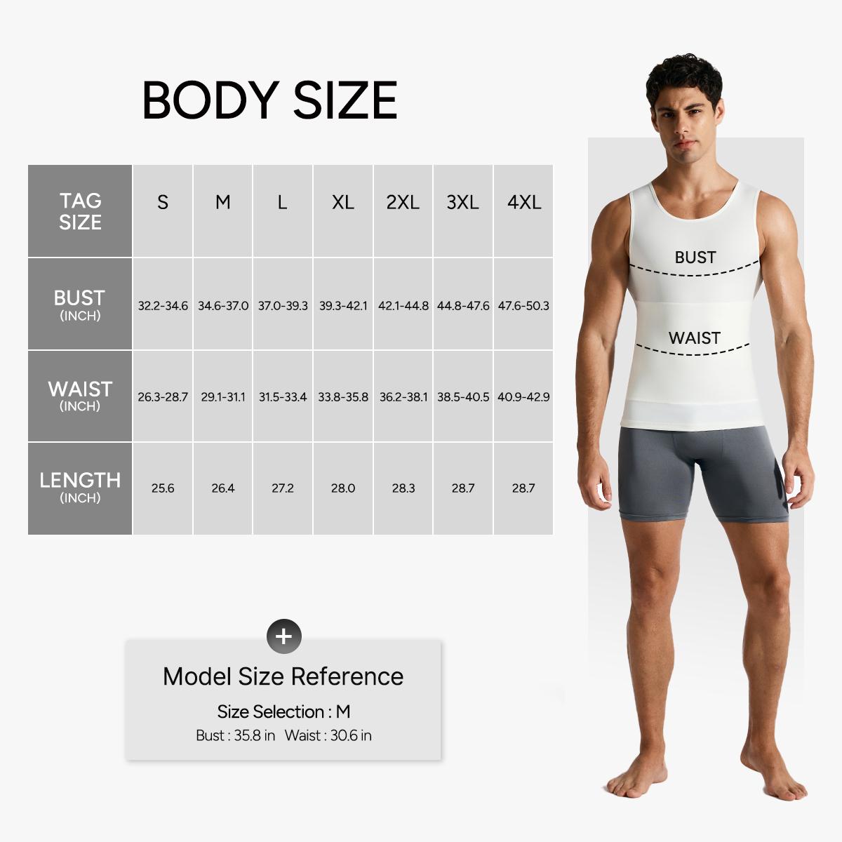 Nebility Men’s Silky Soft Compression Shapewear Tank, Slimming Body Shaper Vest with Waist & Chest Support, Stretchy, Odor-Resistant, Breathable Muscle Tank for Daily Comfort, Menswear, Tanktop SpringStatements