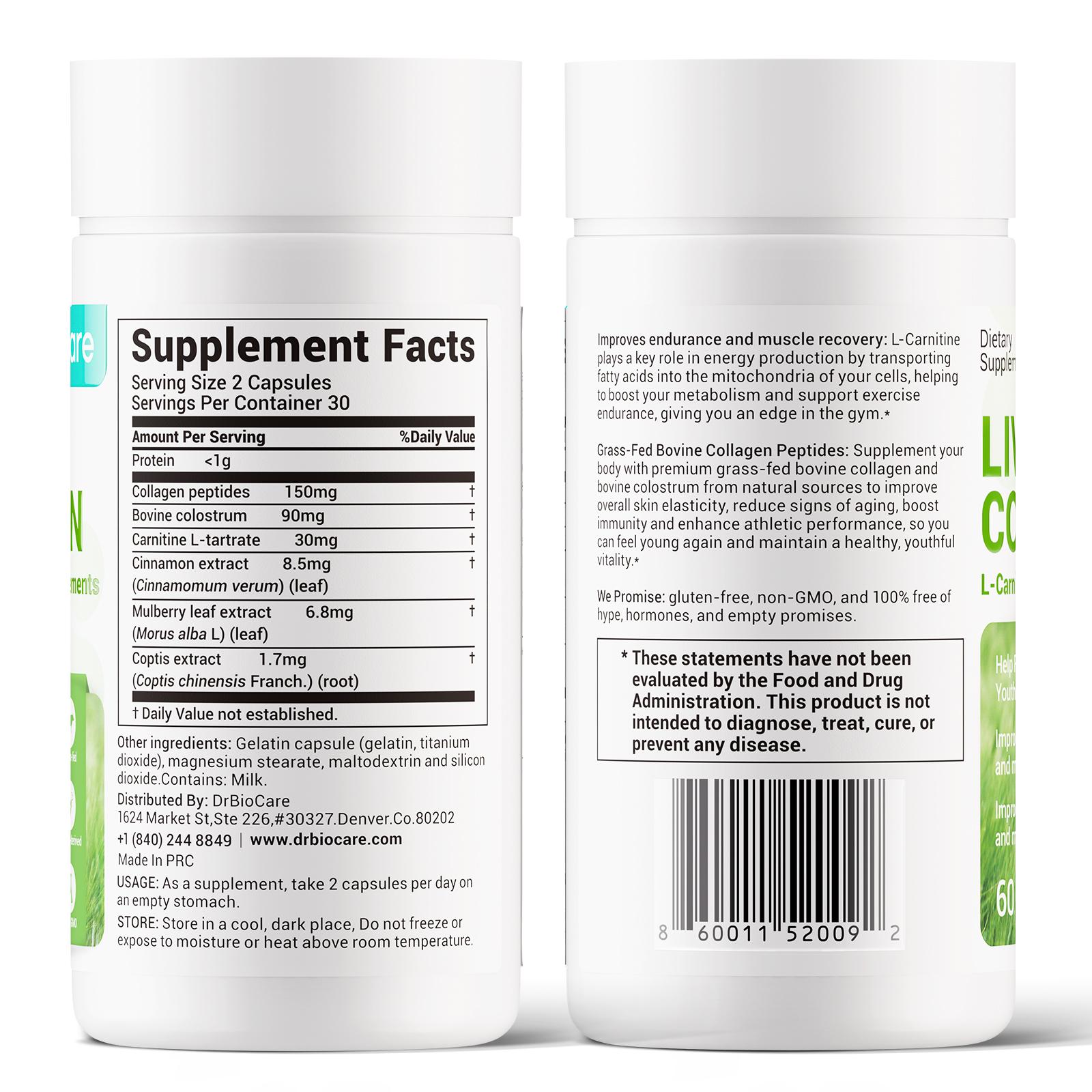 【Alpha-Max】DrBioCare Living Collagen "Tissue-Expansion" Structural Complex: The 30+ Performance Bio-Hack