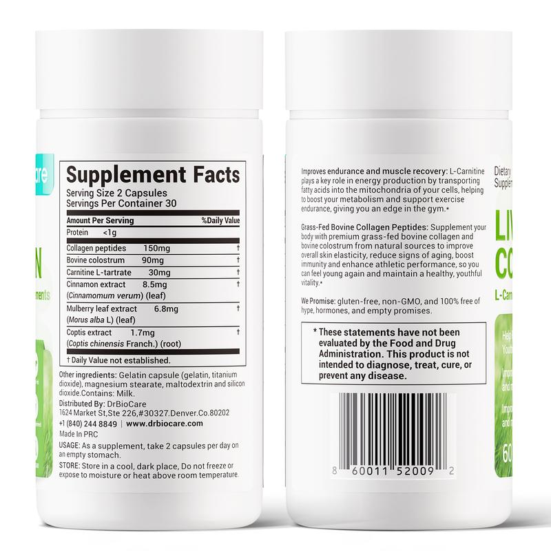 【Alpha-Max】DrBioCare Living Collagen "Tissue-Expansion" Structural Complex: The 30+ Performance Bio-Hack