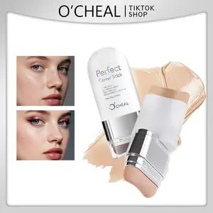 O'CHEAL Face Foundation Contour Stick Long-wear Lightweight Brighten Stick Blemish Contouring Face Concealer Beauty Makeup 04#WHEAT Cosmetic