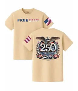 USA 250th Anniversary T-Shirt, Vintage Freedom Patriotic Shirt, American Eagle 1776–2026 Classic T-Shirt for Patriots, For Men and For Women 🇺🇸