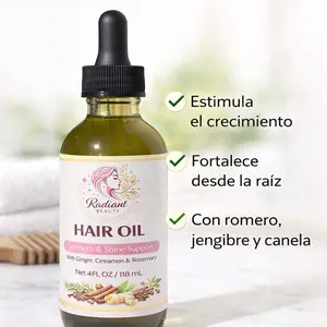 Rosemary Ginger & Cinnamon Hair Oil