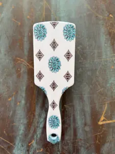 Western Printed Paddle Hair Brush