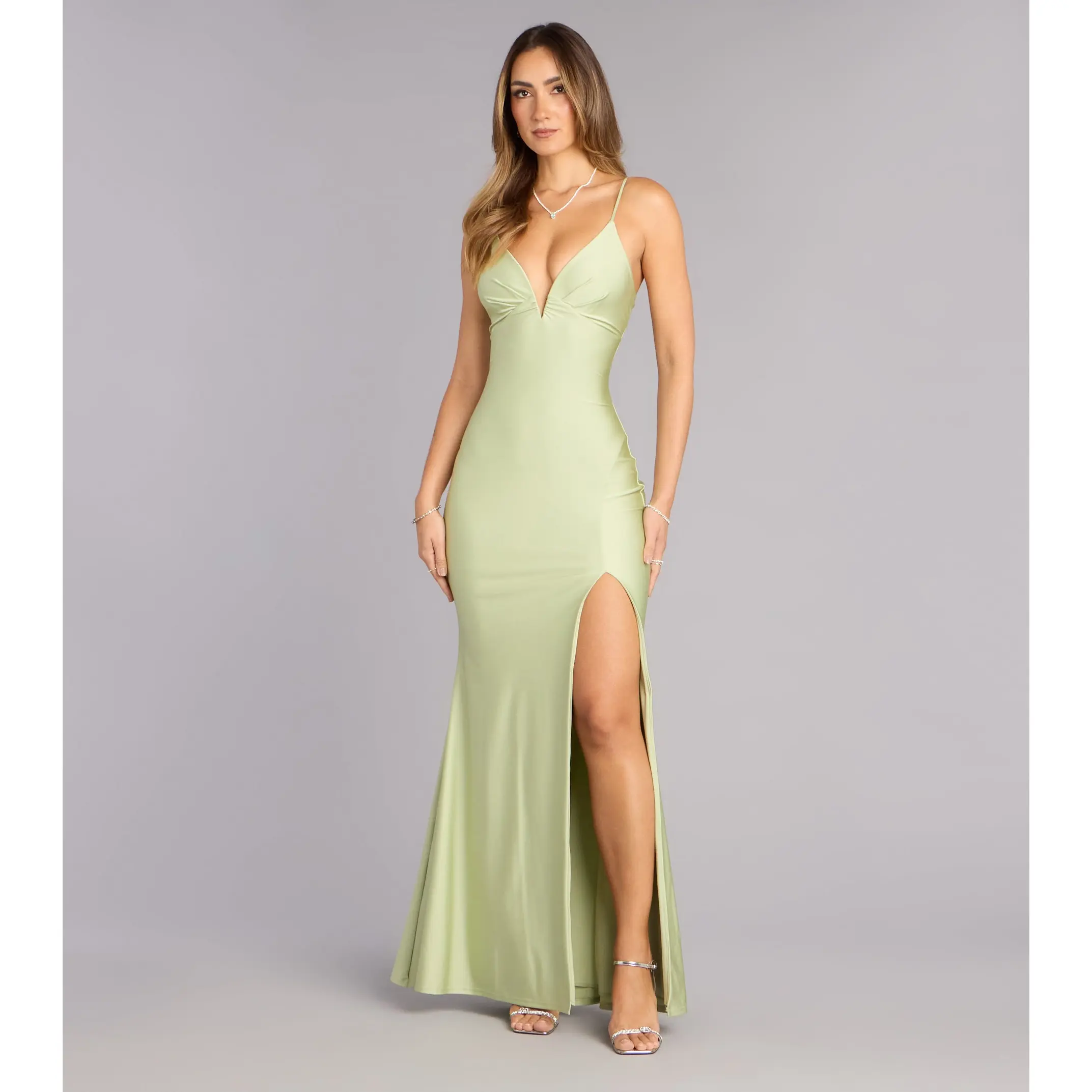 tricia formal glitter a-line dress Tricia Formal Glitter A-Line Dress