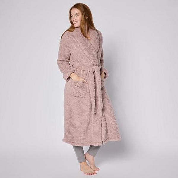 Comfort Code Cozy Sherpa Knit Belted Robe