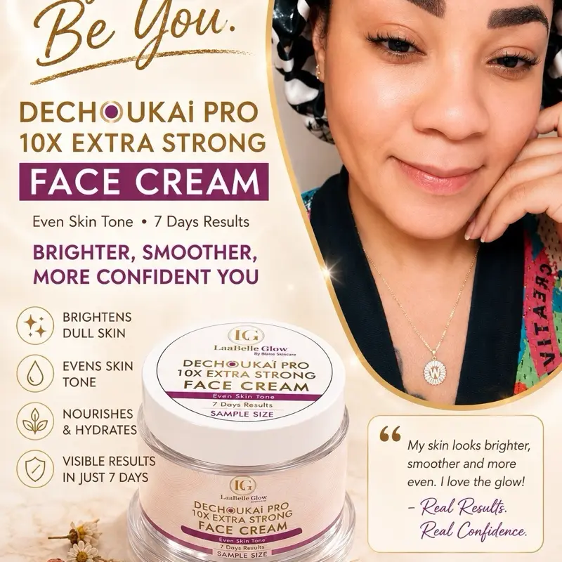 Acne Face Cream-Dark Spots Corrector 3-7 Shades brighter Skin & Brightening Cream (Sample Size)
