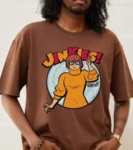 Jinkies Scooby-Doo 2D T-Shirt, Nostalgia 2D Print T-Shirt, Cartoon Network Shirt, Gifts for Cartoon Fans #ScoobyDoooo #CartoonNetwork #NostalgiaCore #ScoobyDoo #GraphicTee #StreetwearUS