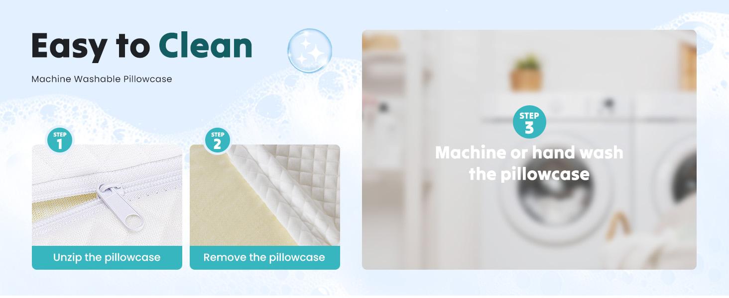 Soft Memory Foam Neck Pillow for Comfortable Sleep All Night