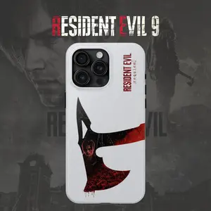 Resident Evil Requiem Phone Case, RD9 Phone Case, Leon Kennedy Merch, Gameplay Merch, Gaming Phone Case, Gift For Women and Man