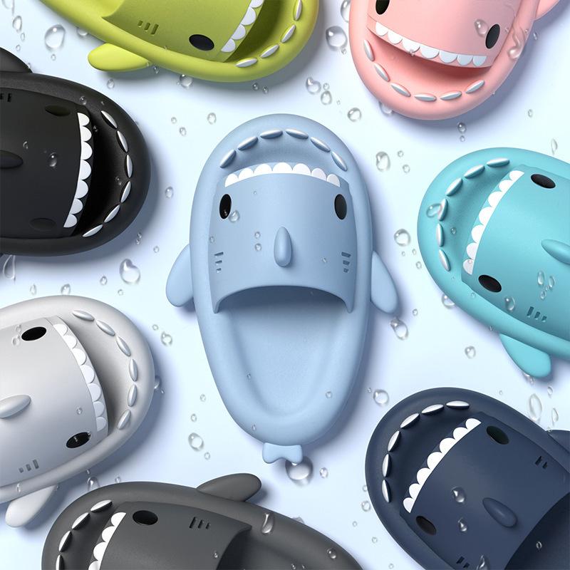 Cute Cartoon Graffiti Slides Slippers Shark Slides for Women Men Soft Slippers open-toe Shark sandal Cushioned Slides Beach Pool Shower Cruise Slippers with Comfy Thick Sole Cute Cartoon Graffiti Slides Slippers Shark Slides for Women Men Soft Slippers open-toe Shark sandal Cushioned Slides Beach Pool Shower Cruise Slippers with Comfy Thick Sole