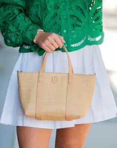 Georgie Mini Tote Natural