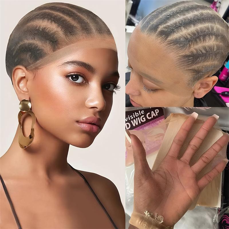 Wig Cap with Grip Band for Keeping Wigs in Place, 1 Count Adjustable Style Dome Mesh Cap with Showing Off Ears, Non Slip Cap Let Wig Be Glueless, Mother's Day Gift