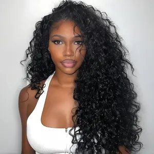 【LIVE Only】22'' UNice Glueless Flip Over 3/4 Half Water Wave Wig with Drawstring  No Leave Out Natural Hairline Beginners Friendly Human Hair Wigs