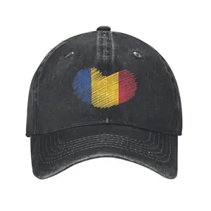 Romanian Flag Baseball casquette Cap for Men Women Classical Casual Adult Adjustable Comfortable Trucker Caps Dad Hat Golf Tennis Sports
