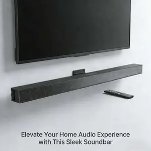 Cinema 3D Surround Sound Bar Bluetooth Speaker Remote Control  Subwoofer, Low-Power Wireless Remote Control, TV Sound System, Portable Speaker, Home Theater Subwoofer