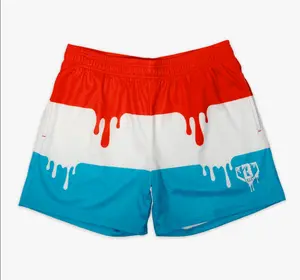 Baseball Lifestyle 101 Freeze Pop Mesh Shorts - Men Ice Cream Drip Athletic Basketball Streetwear Summer Shorts
