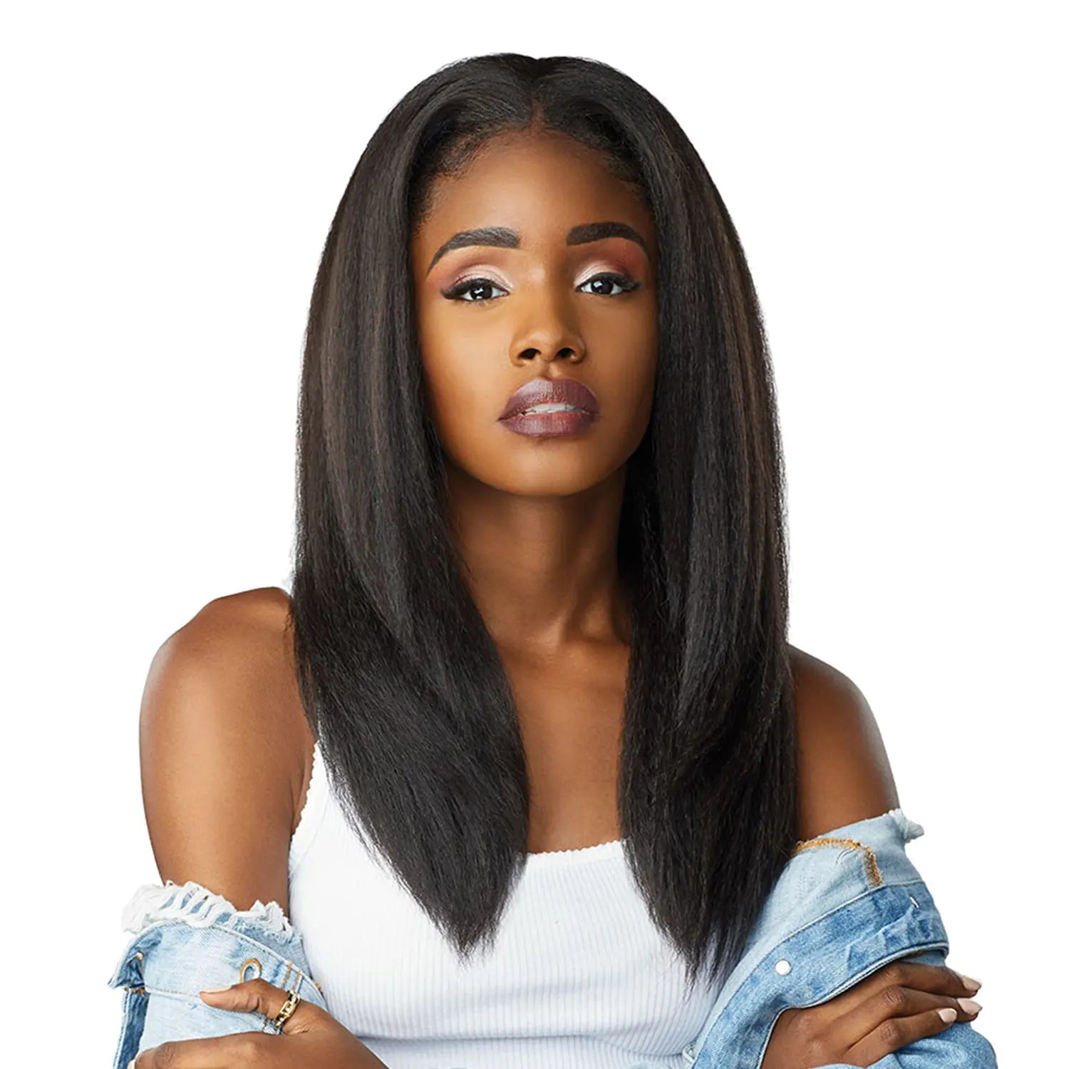 Sensationnel Half Wig Instant Weave Curls Kinks N Co Alpha Woman