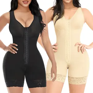 YIANNA 2 Piece Fajas Colombianas Shapewear for Women Tummy Control Full Shapewear Butt Lifter with Zipper Crotch SpringStatements