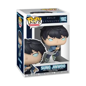 Funko Pop! Sung Jinwoo #1982 – Solo Leveling | Pop Protector Included