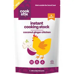 Coconut Ginger Chicken Stock Sticks – 4 Pack