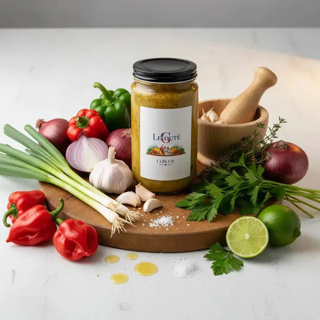 Organic Haitian Epis Natural Spice, Caribbean Rich-Flavor Marinating Seasoning, 32 oz Extra-Large Original