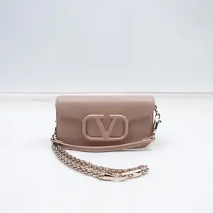 Pre-owned Valentino Calfskin Shoulder Bags Loco Pink Shoulder Bag T10355143