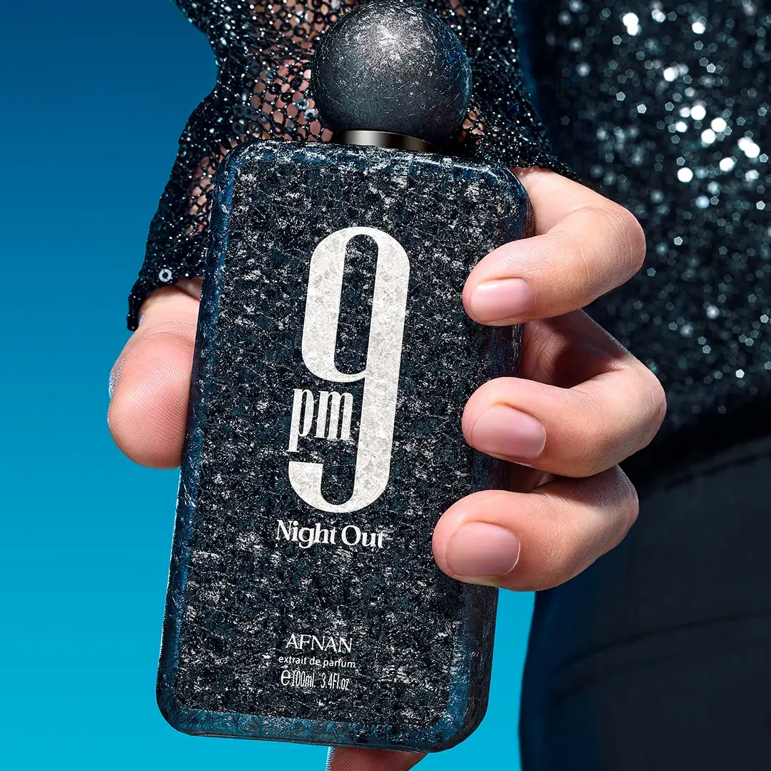 AFNAN 9 PM NIGHT OUT 3.4 EAU DE PARFUM UNISEX 3.4 OZ