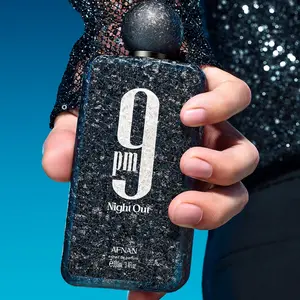 AFNAN 9 PM NIGHT OUT 3.4 EAU DE PARFUM UNISEX 3.4 OZ
