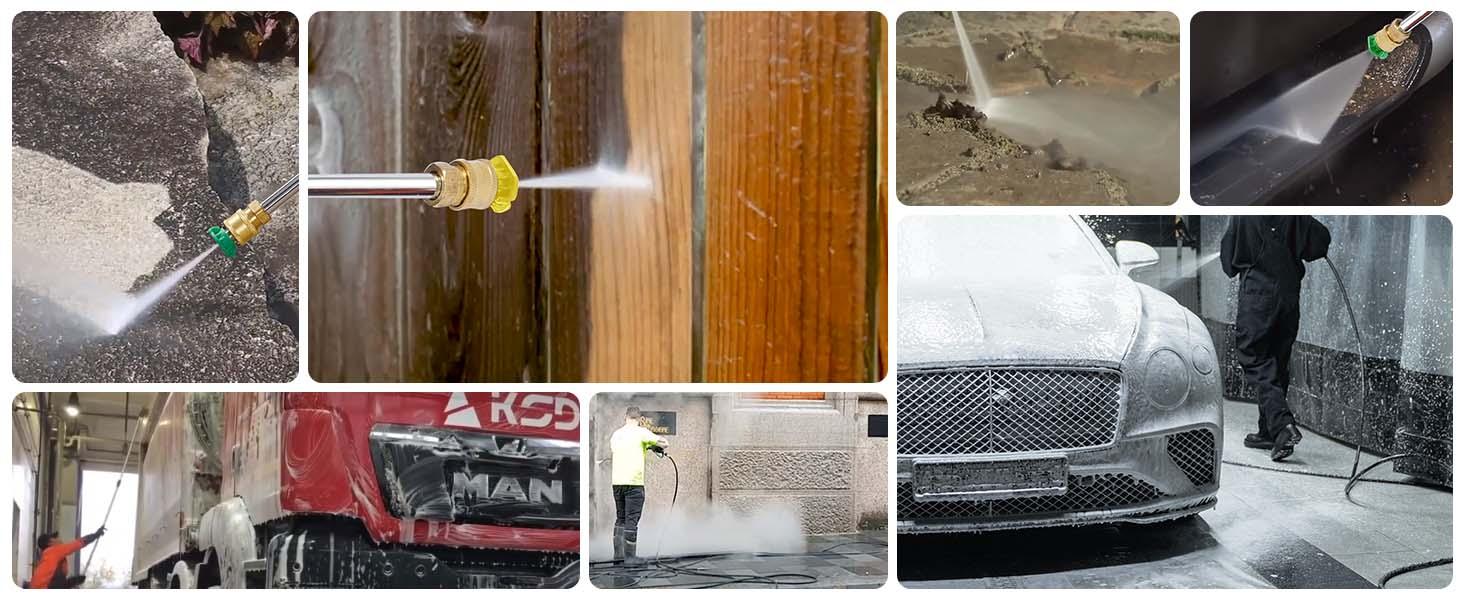 VEVOR Gas Pressure Washer, Max 4400 PSI 4.0 GPM, Gas Powered Pressure Washer with Copper Pump, Spray Gun and Extension Wand, 5 Quick Connect Nozzles, for Cleaning Cars, Homes, Driveways, Patios