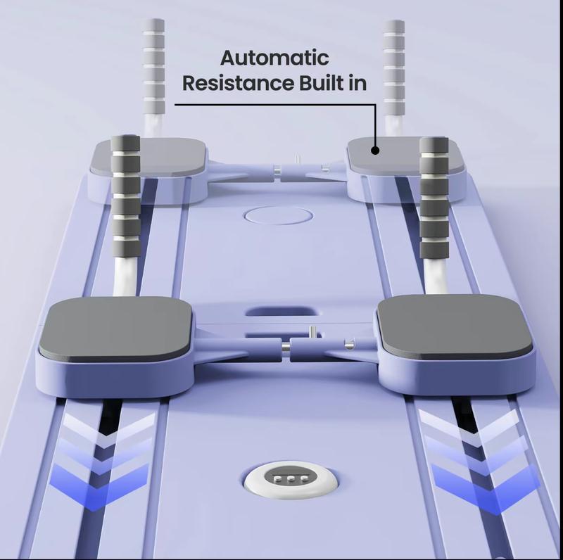 Pilates Board,Multi-functional Ab Exercise Board,FoldableHome Pilates Reformer with Knee Mat ,Timer andResistance Bands,Abs Workout Equipment forAbdominal & Core Strength Training trainer machine Portable Reformer with Timer structure sturdy Foldable Pilates Board,Multi-functional Ab Exercise Board,FoldableHome Pilates Reformer with Knee Mat ,Timer andResistance Bands,Abs Workout Equipment forAbdominal & Core Strength Training trainer machine Portable Reformer with Timer structure sturdy Foldable