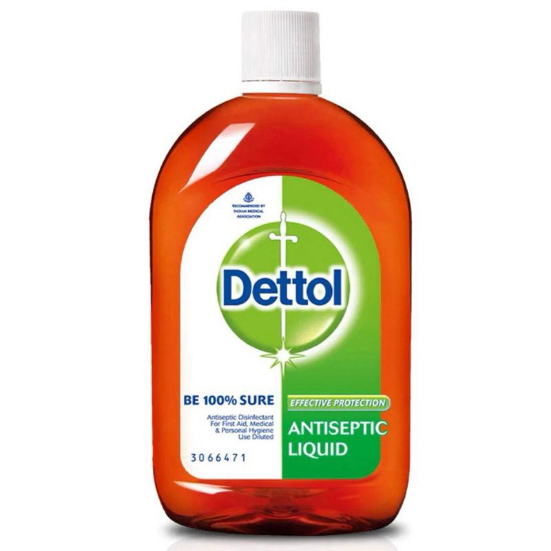 Dettol Antiseptic Disinfectant  Effective Disinfectant for Cleaning, Sanitizing, and Body & Skin Cleanser - 100% Safe for Household Use